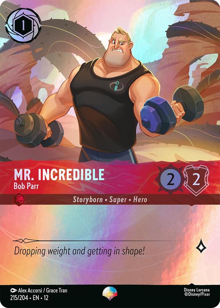 Mr. Incredible - Bob Parr (215/204) - Wilds Unknown (12) - Epic