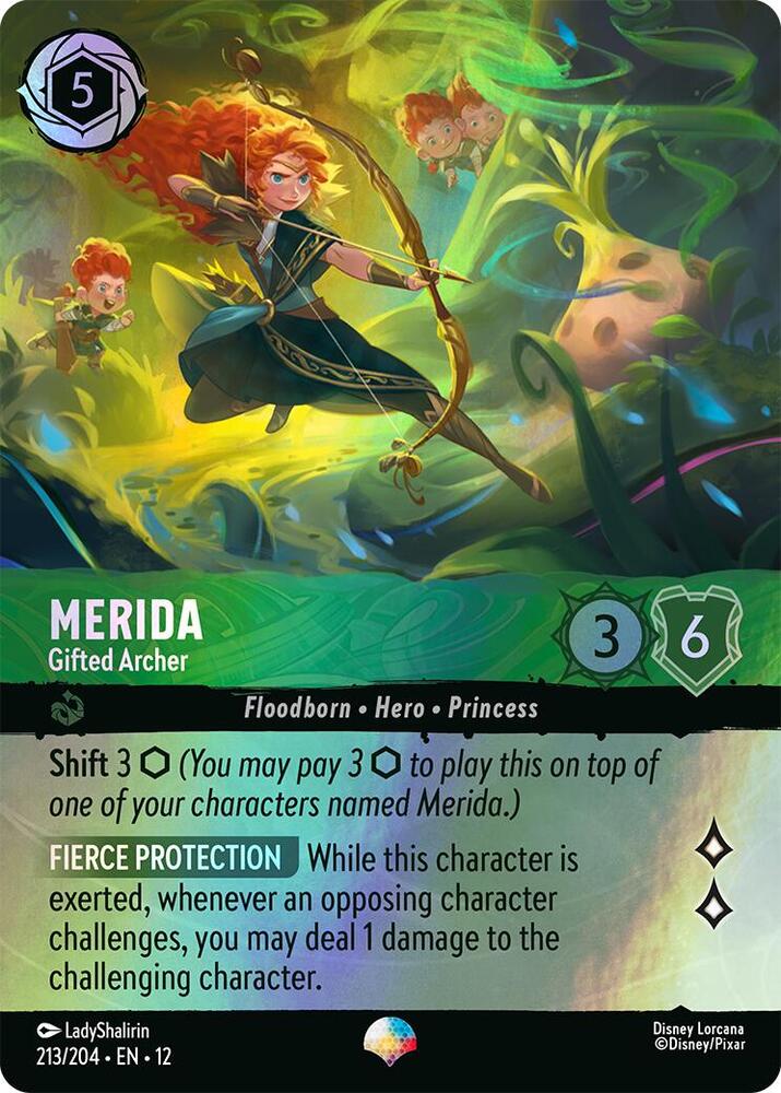 Merida - Gifted Archer (213/204) - Wilds Unknown (12) - Epic
