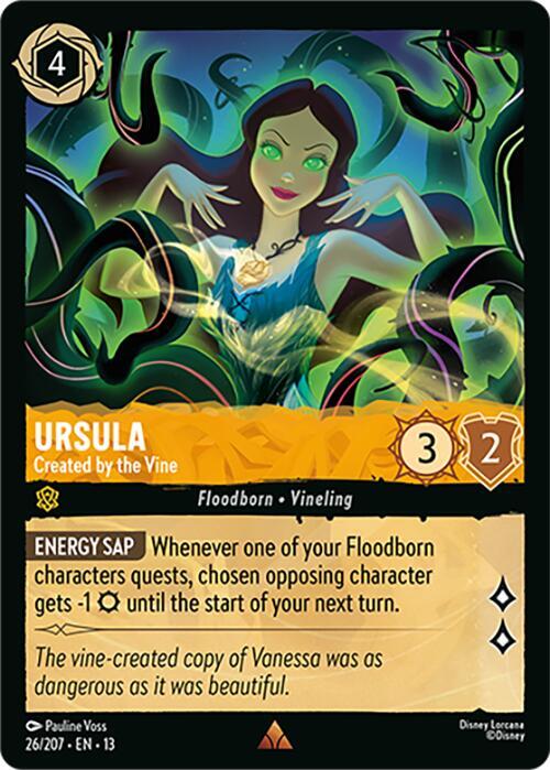 Ursula - Created by the Vine (26/207) - Attack of the Vine! (13)