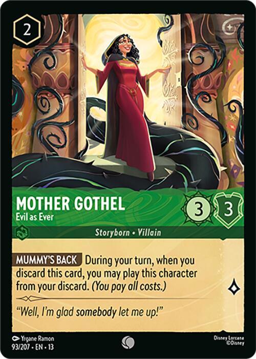 Mother Gothel - Evil as Ever (93/207) - Attack of the Vine! (13) - Foil