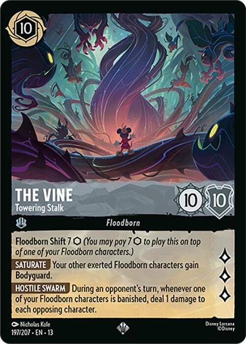 The Vine - Towering Stalk (197/207) - Attack of the Vine! (13) - Foil