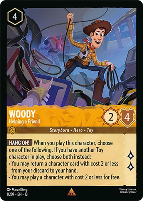 Woody - Helping a Friend (1/207) - Attack of the Vine! (13) - Foil