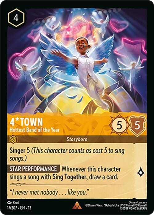 4*Town - Hottest Band of the Year (17/207) - Attack of the Vine! (13) - Foil