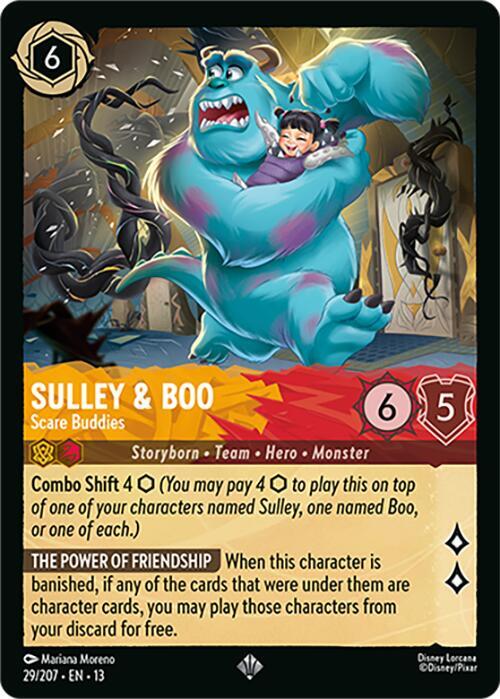 Sulley & Boo - Scare Buddies (29/207) - Attack of the Vine! (13) - Foil