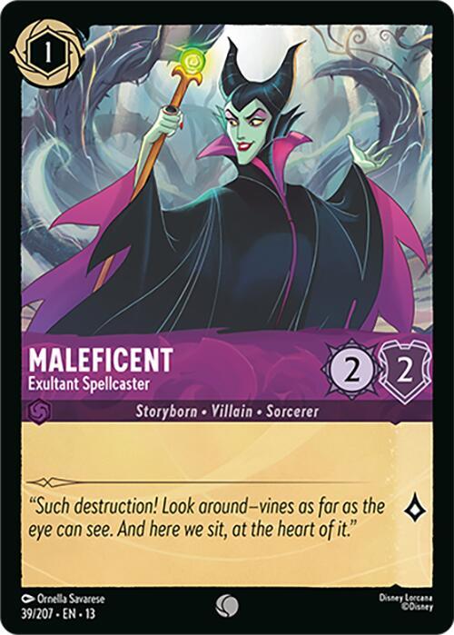Maleficent - Exultant Spellcaster (39/207) - Attack of the Vine! (13)