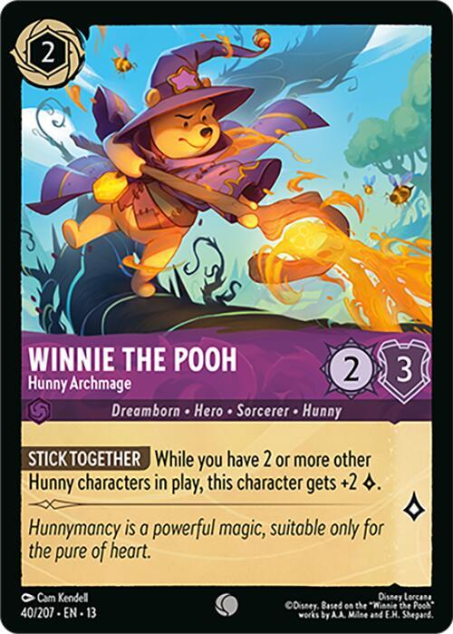 Winnie the Pooh - Hunny Archmage (40/207) - Attack of the Vine! (13)