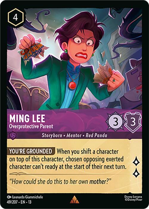Ming Lee - Overprotective Parent (49/207) - Attack of the Vine! (13)