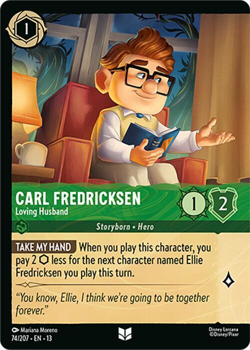 Carl Fredricksen - Loving Husband (74/207) - Attack of the Vine! (13) - Foil