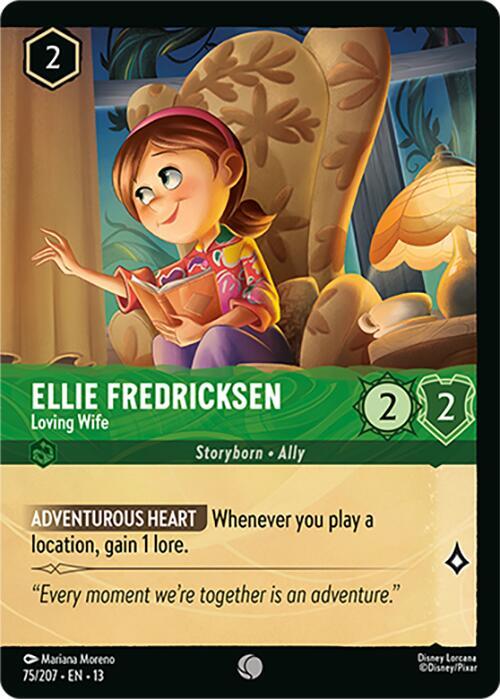 Ellie Fredricksen - Loving Wife (75/207) - Attack of the Vine! (13) - Foil