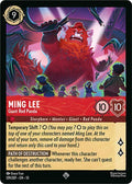 Ming Lee - Giant Red Panda (129/207) - Attack of the Vine! (13) - Foil