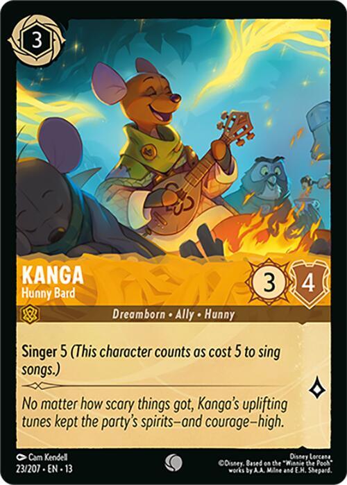 Kanga - Hunny Bard (23/207) - Attack of the Vine! (13) - Foil