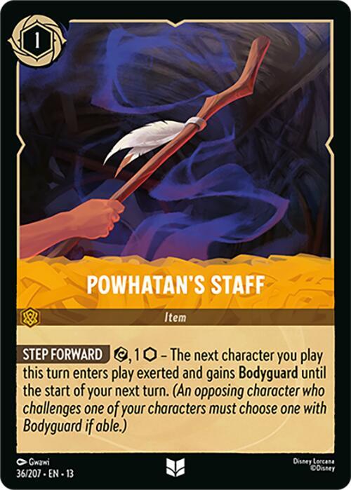 Powhatan's Staff (36/207) - Attack of the Vine! (13) - Foil