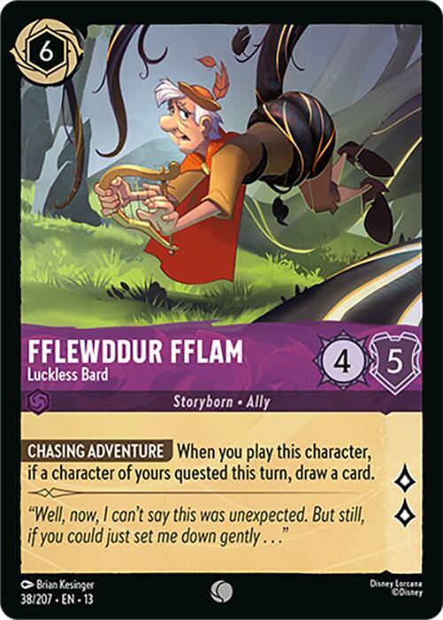 Fflewddur Fflam - Luckless Bard (28/207) - Attack of the Vine! (13)