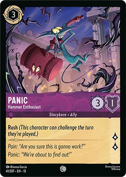 Panic - Hammer Enthusiast (41/207) - Attack of the Vine! (13) - Foil