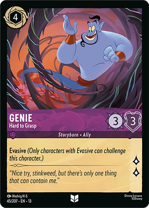 Genie - Hard to Grasp (45/207) - Attack of the Vine! (13) - Foil