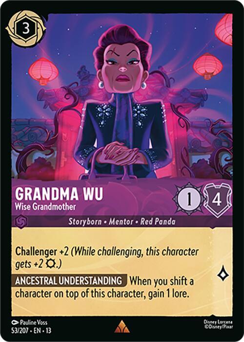 Grandma Wu - Wise Grandmother (53/207) - Attack of the Vine! (13)