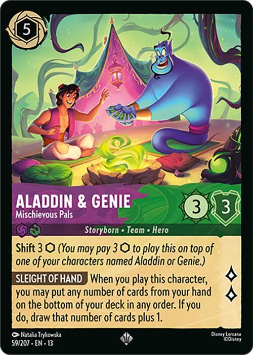 Aladdin & Genie - Mischievous Pals (59/207) - Attack of the Vine! (13)