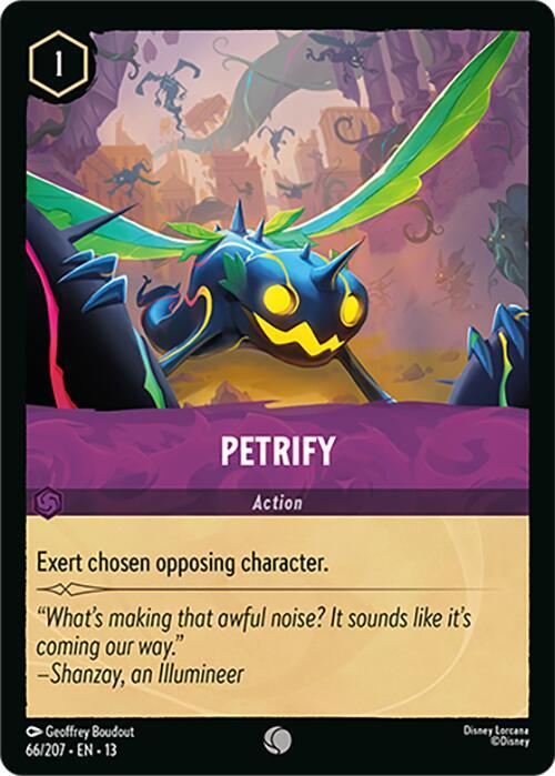 Petrify (66/207) - Attack of the Vine! (13) - Foil