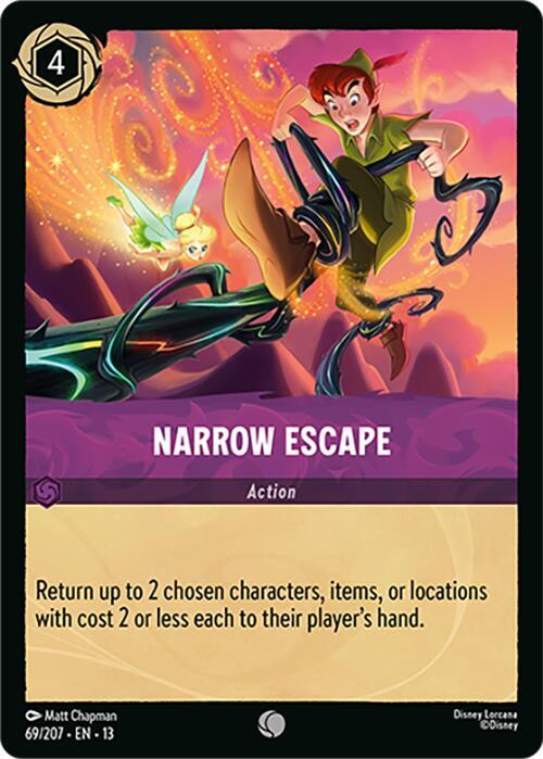 Narrow Escape (69/207) - Attack of the Vine! (13) - Foil