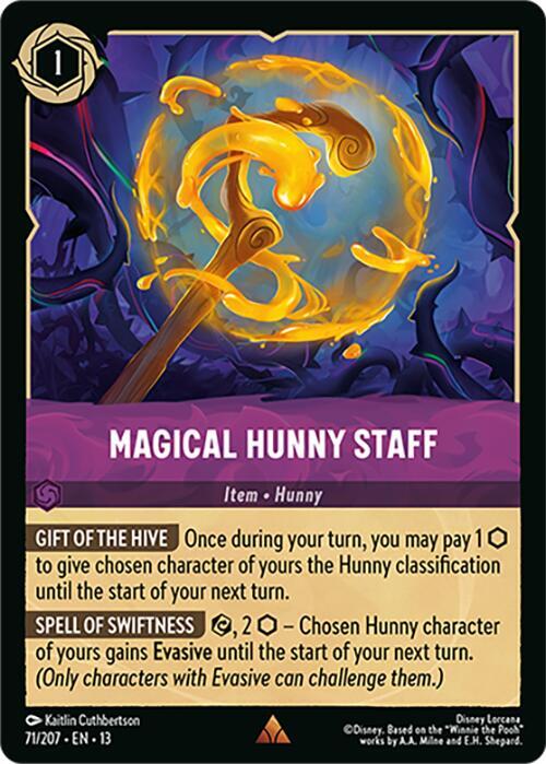 Magical Hunny Staff (71/207) - Attack of the Vine! (13) - Foil