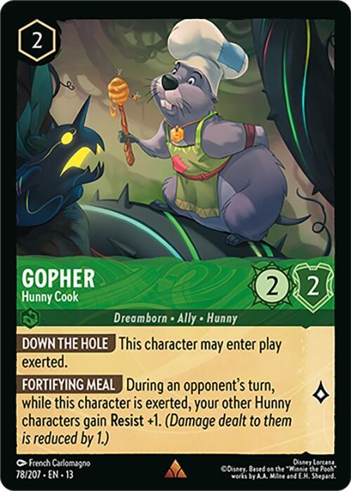 Gopher - Hunny Cook (78/207) - Attack of the Vine! (13)