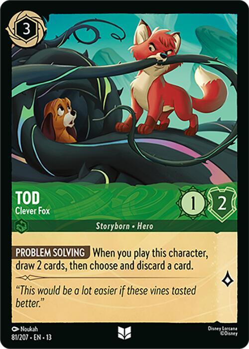 Tod - Clever Fox (81/207) - Attack of the Vine! (13)