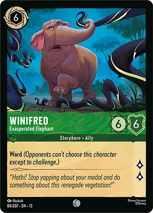 Winifred - Exasperated Elephant (84/207) - Attack of the Vine! (13)