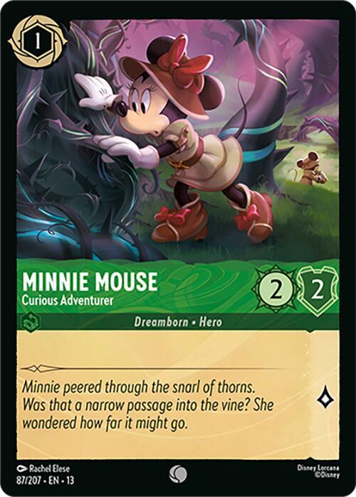 Minnie Mouse - Curious Adventurer (87/207) - Attack of the Vine! (13)