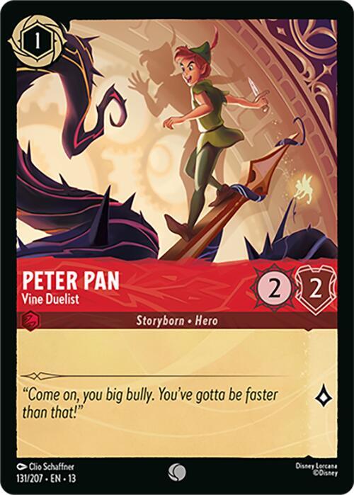 Peter Pan - Vine Duelist (131/207) - Attack of the Vine! (13)