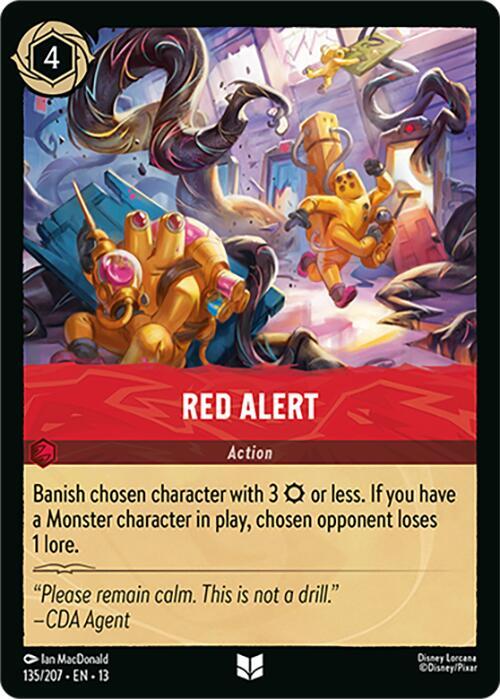Red Alert (135/207) - Attack of the Vine! (13) - Foil