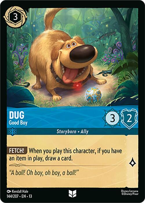 Dug - Good Boy (144/207) - Attack of the Vine! (13) - Foil