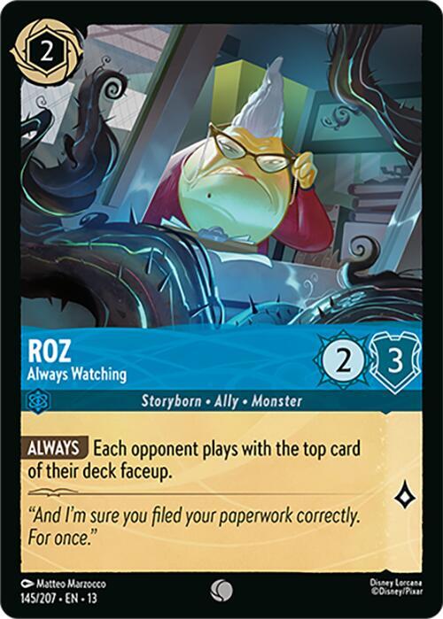 Roz - Always Watching (145/207) - Attack of the Vine! (13) - Foil