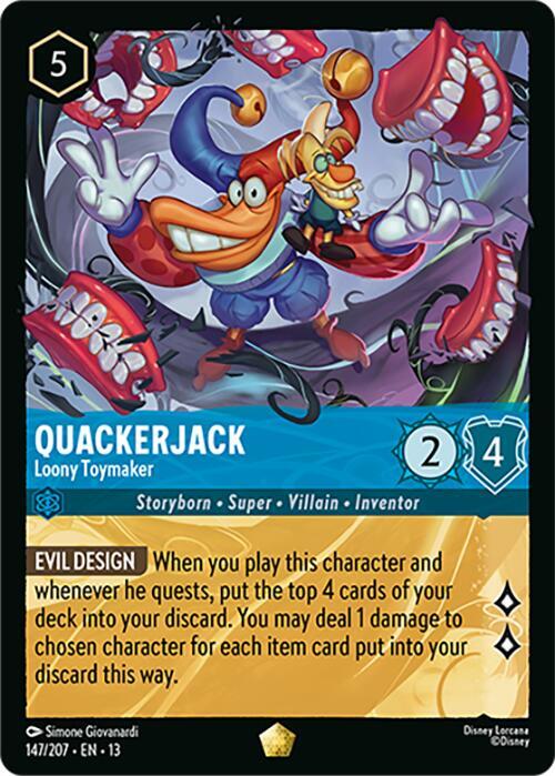 Quackerjack - Loony Toymaker (147/207) - Attack of the Vine! (13) - Foil