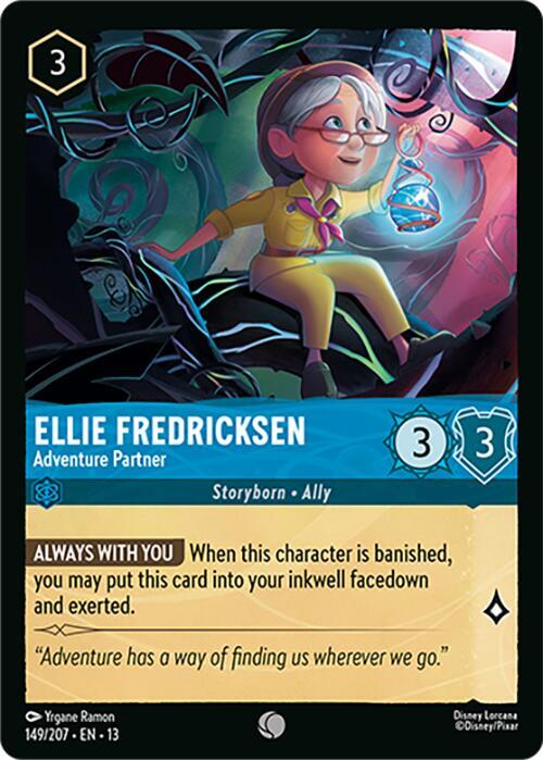 Ellie Fredricksen - Adventure Partner (149/207) - Attack of the Vine! (13) - Foil