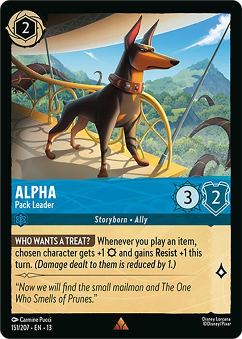 Alpha - Pack Leader (151/207) - Attack of the Vine! (13) - Foil