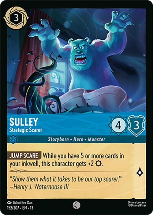 Sulley - Strategic Scarer (152/207) - Attack of the Vine! (13) - Foil