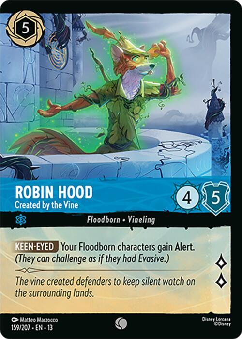 Robin Hood - Created by the Vine (159/207) - Attack of the Vine! (13) - Foil