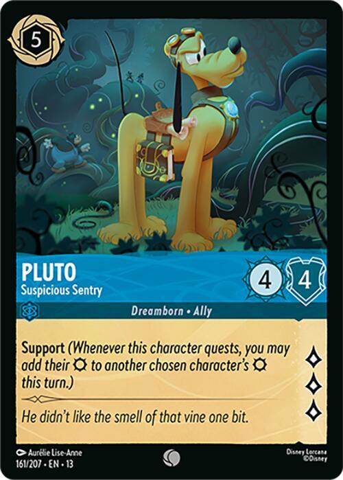 Pluto - Suspicious Sentry (161/207) - Attack of the Vine! (13) - Foil
