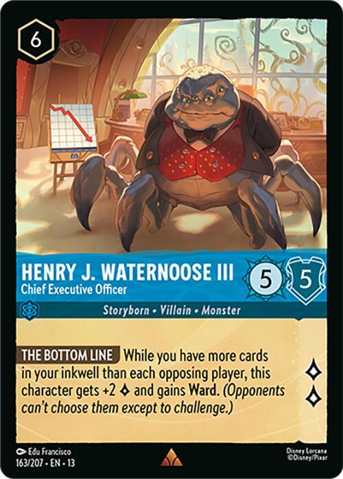 Henry J. Waternoose III - Chief Executive Officer (163/207) - Attack of the Vine! (13) - Foil