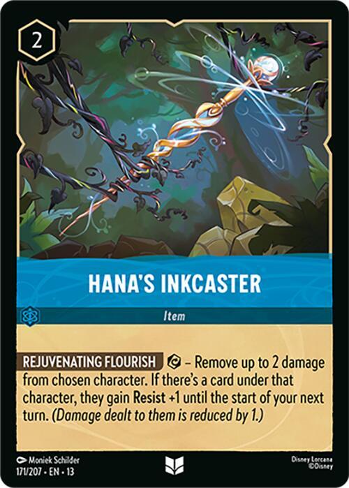 Hana's Inkcaster (171/207) - Attack of the Vine! (13) - Foil