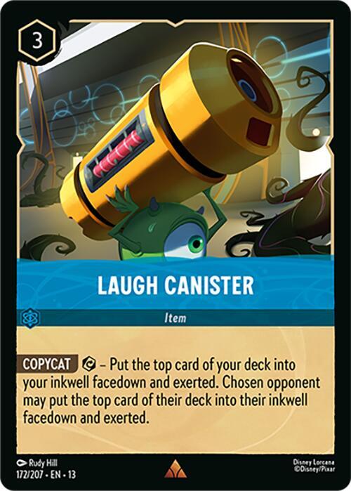 Laugh Canister (172/207) - Attack of the Vine! (13) - Foil