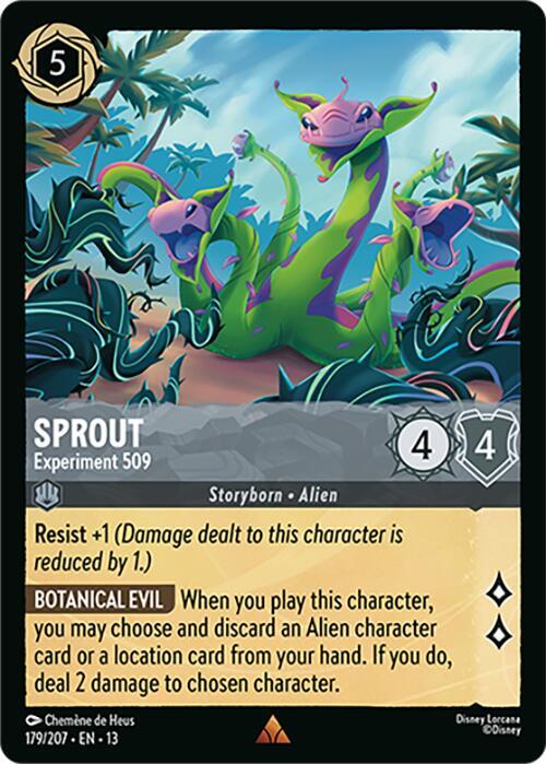 Sprout - Experiment 509 (179/207) - Attack of the Vine! (13) - Foil