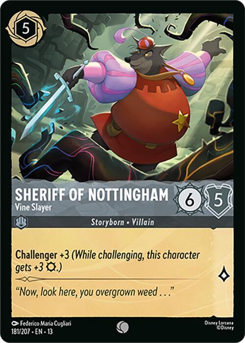 Sheriff of Nottingham - Vine Slayer (181/207) - Attack of the Vine! (13) - Foil