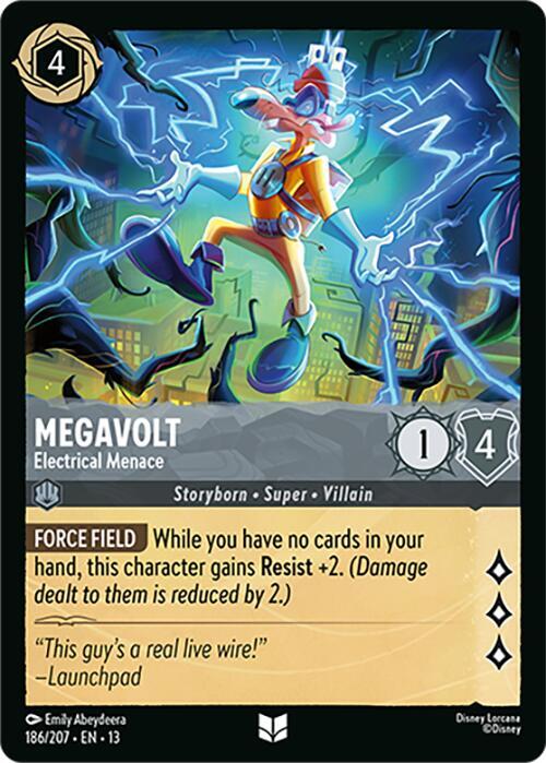 Megavolt - Electrical Menace (186/207) - Attack of the Vine! (13) - Foil