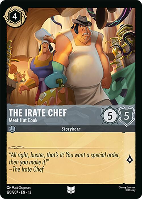 The Irate Chef - Meat Hut Cook (190/207) - Attack of the Vine! (13) - Foil