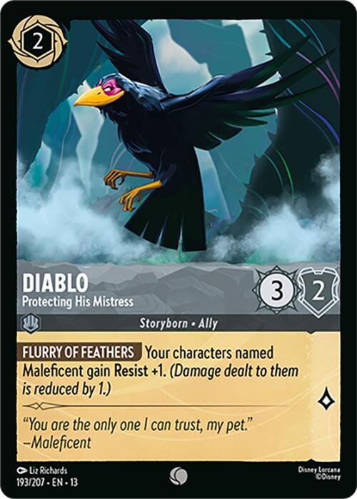 Diablo - Protecting His Mistress (193/207) - Attack of the Vine! (13) - Foil