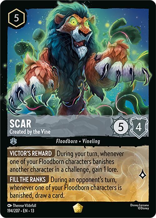 Scar - Created by the Vine (194/207) - Attack of the Vine! (13) - Foil