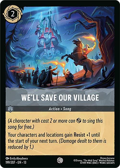 We'll Save Our Village (199/207) - Attack of the Vine! (13) - Foil
