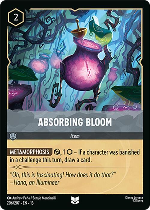 Absorbing Bloom (206/207) - Attack of the Vine! (13) - Foil