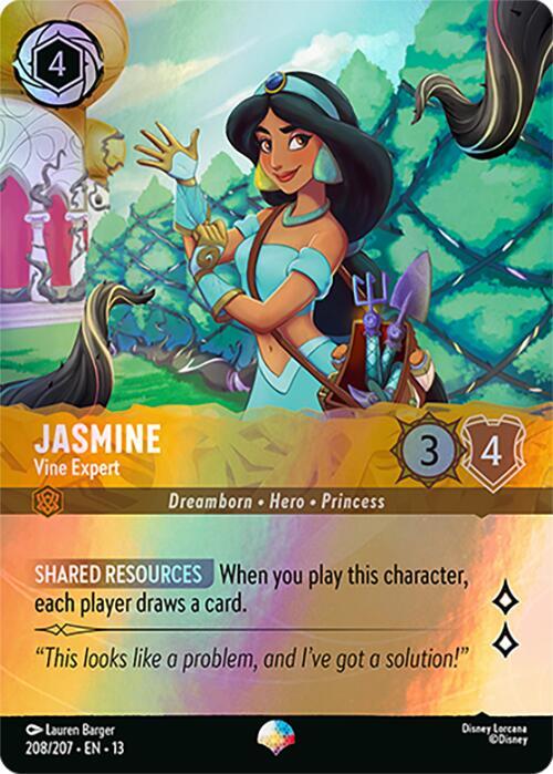 Jasmine - Vine Expert (208/207) - Attack of the Vine! (13) - Epic